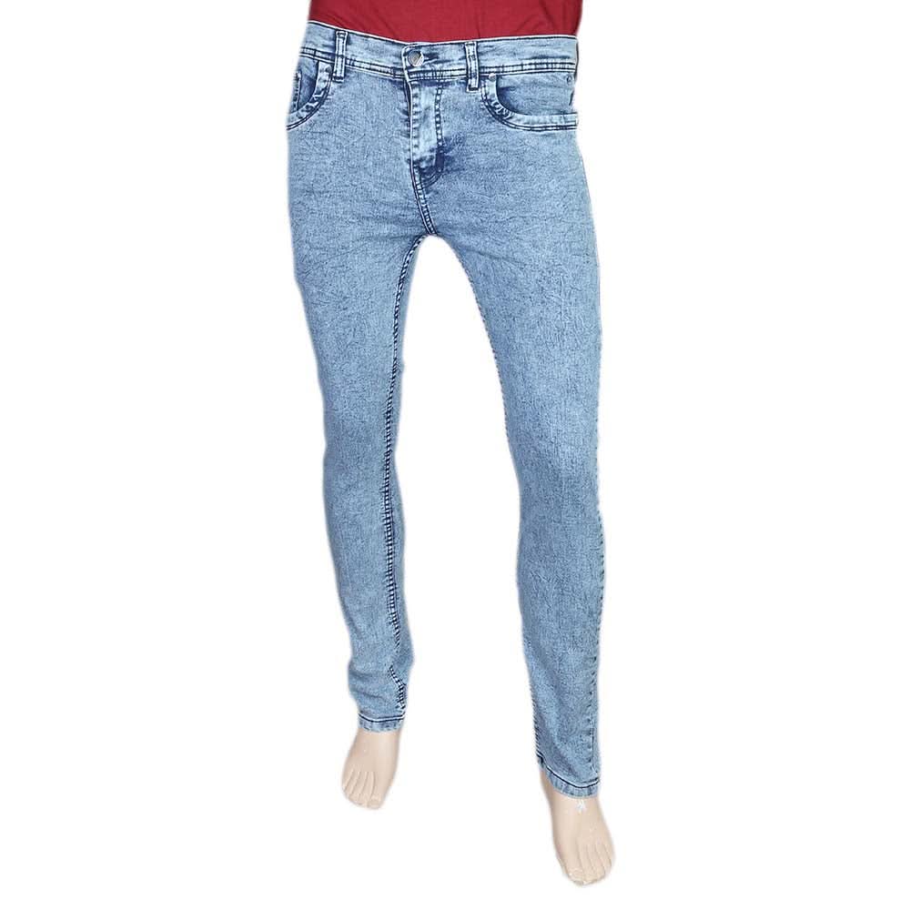 Men's Slim Fit Jeans Pant - Dark Blue, Men, Casual Pants And Jeans, Chase Value, Chase Value
