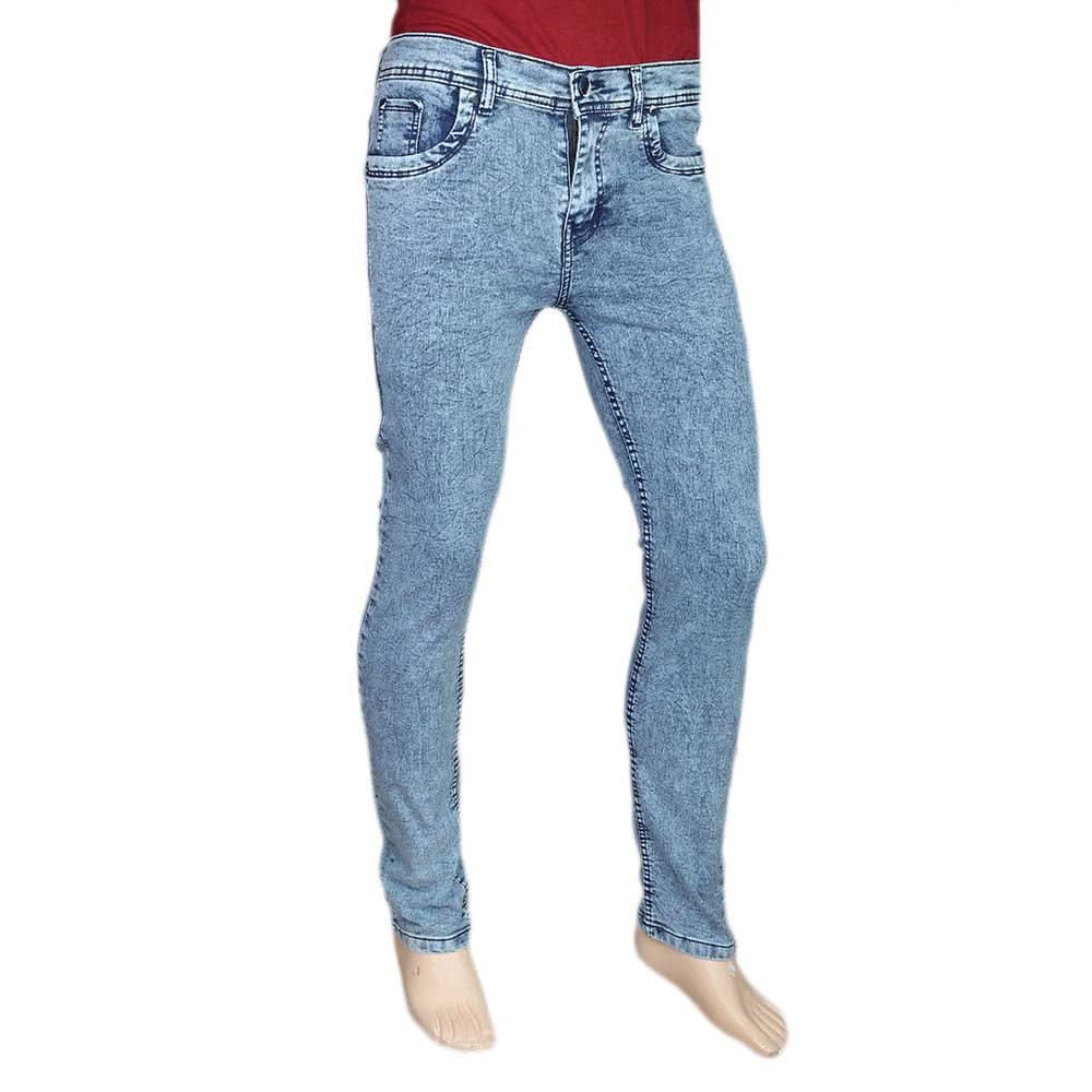 Men's Slim Fit Jeans Pant - Dark Blue, Men, Casual Pants And Jeans, Chase Value, Chase Value