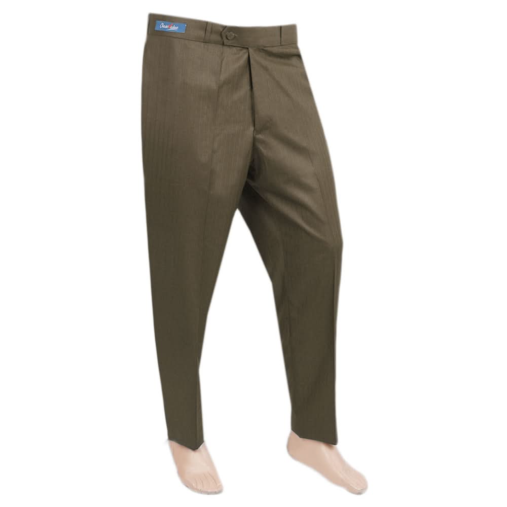 Men's Formal Dress Pant - Dark Brown, Men's Formal Pants, Chase Value, Chase Value