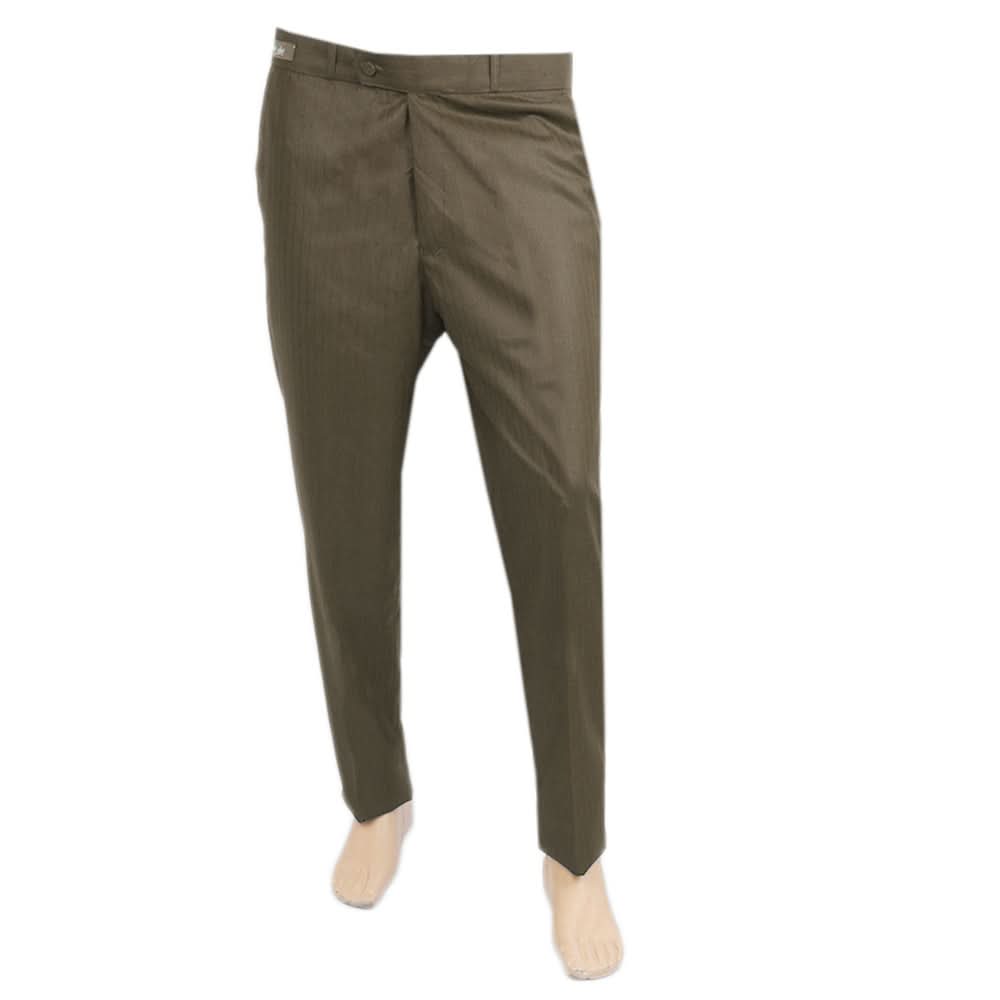 Men's Formal Dress Pant - Dark Brown, Men's Formal Pants, Chase Value, Chase Value