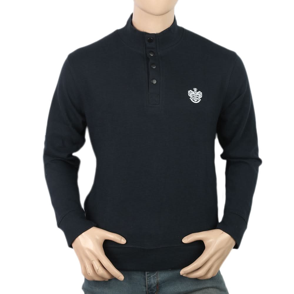 Men's Full Sleeves Fancy Jumper - Dark Green, Men, Sweater and Sweat Shirts, Chase Value, Chase Value