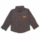 Boys Full Sleeves Casual Shirt - Dark Grey, Boys Shirts, Chase Value, Chase Value