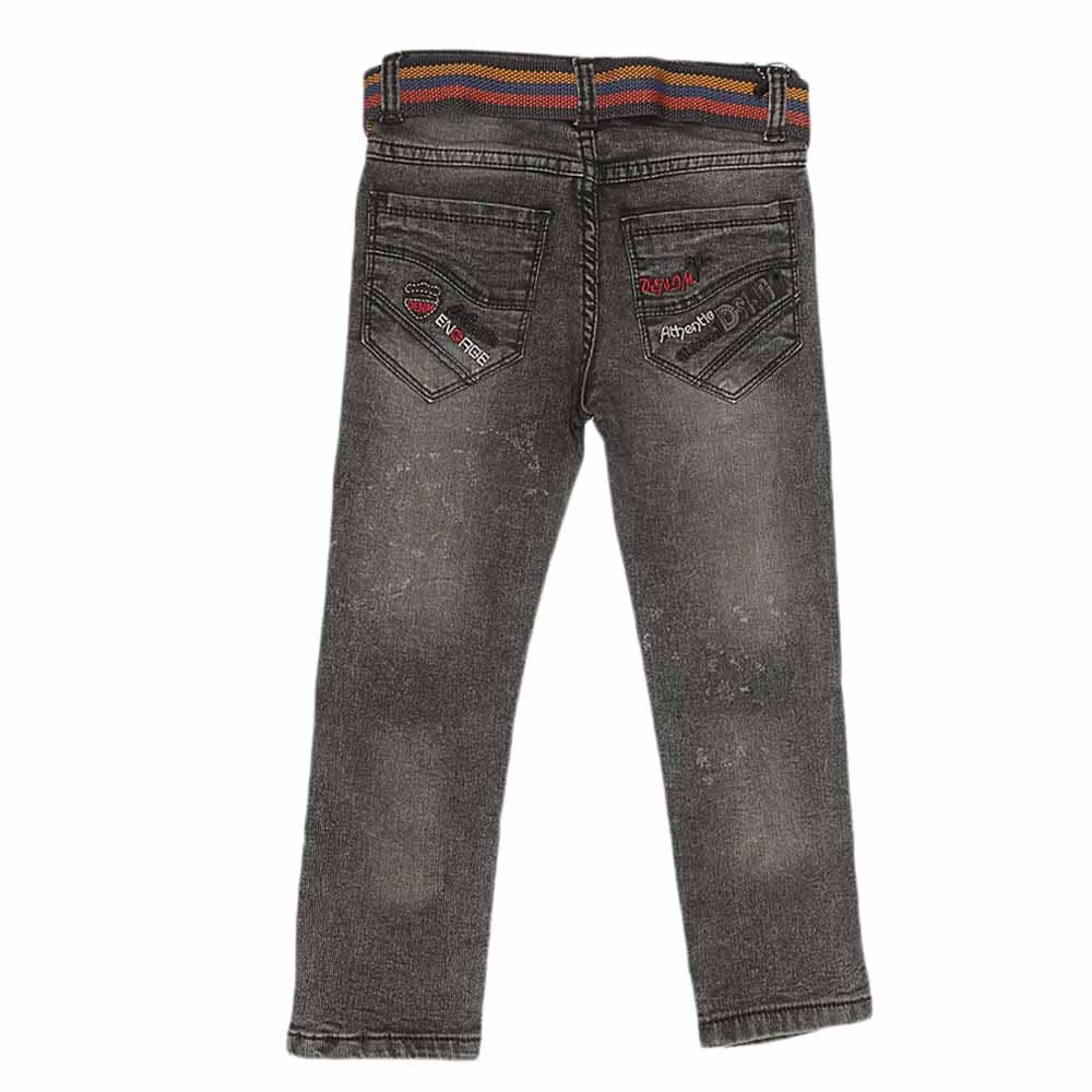 Boys Denim Pant - Dark Grey, Kids, Boys Pants, Chase Value, Chase Value