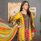 Eminent Viscose Chicken Kari 3 Pcs Un-Stitched Suit - 1, Women, 3Pcs Shalwar Suit, Eminent, Chase Value