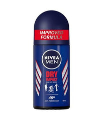 Nivea Roll On Dry Impact 50ml, Beauty & Personal Care, Body Roll On & Sticks, Nivea, Chase Value