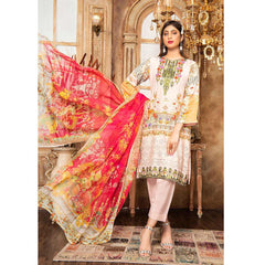 Zaarish Embroidered Unstitched 3Pcs Suit - Ekr-2840, Women, 3Pcs Shalwar Suit, Rana Arts, Chase Value