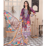 Bin Hameed Mahrush Embroidered Un-Stitched 3Pcs Suit - EKR-3317, Women, 3Pcs Shalwar Suit, Rana Art, Chase Value