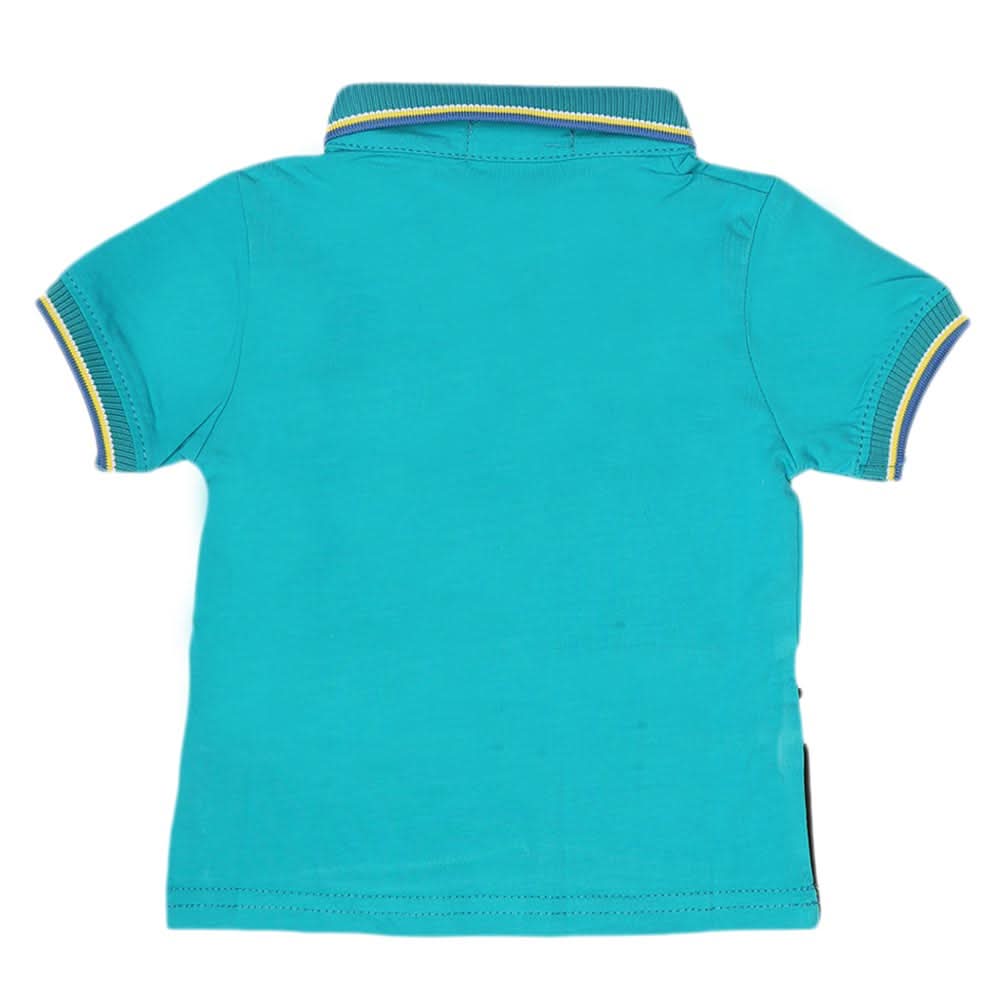 Boys Half Sleeves Polo T-Shirt - Blue, Kids, Boys T-Shirts, Chase Value, Chase Value