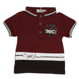 Boys Half Sleeves Polo T-Shirt - Maroon, Kids, Boys T-Shirts, Chase Value, Chase Value