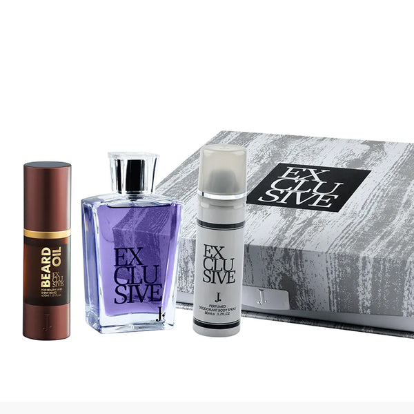 J. Exclusive Gift Set Men - 100Ml, Men Perfumes, J., Chase Value