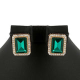 Women's Fancy Ear Tops - Green, Women, Earrings & Tops, Chase Value, Chase Value