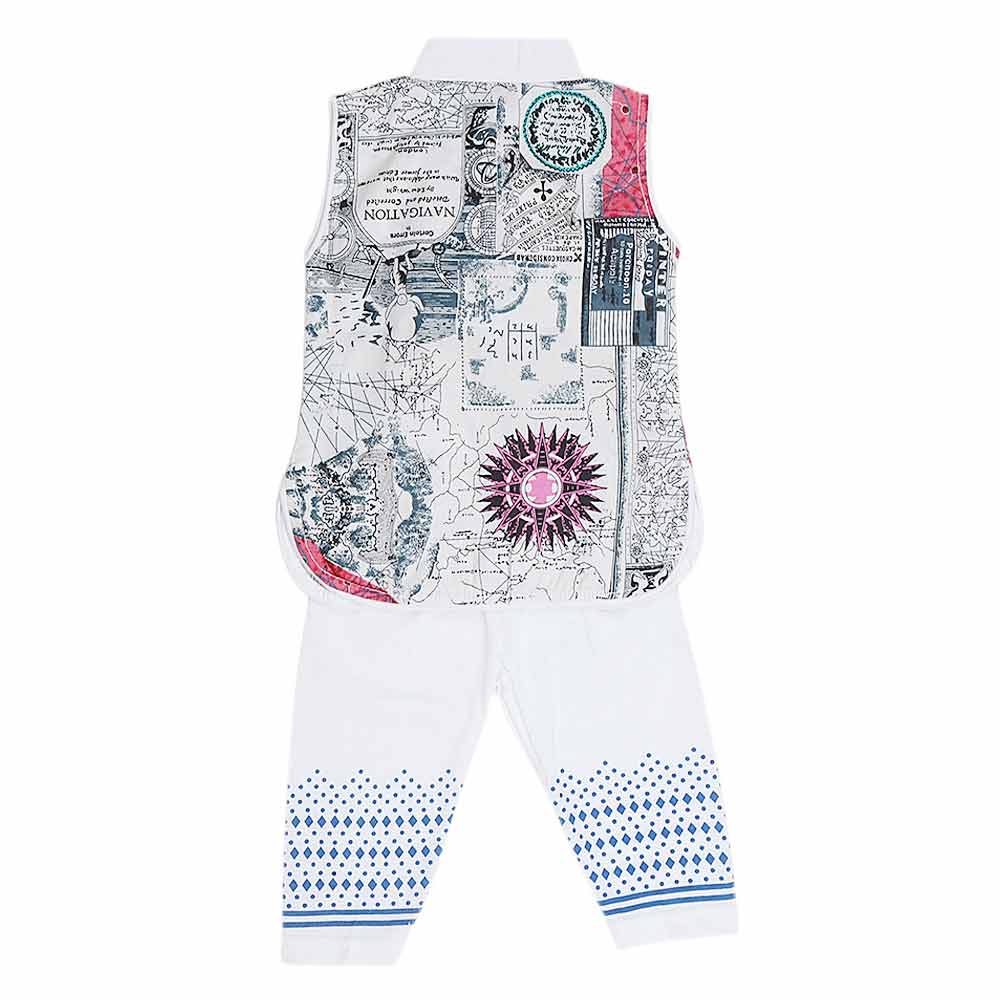 Newborn Girls Fancy Suit 2 Pcs - Multi, Kids, NB Girls Sets And Suits, Chase Value, Chase Value