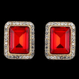 Women's Fancy Ear Tops - Red, Women, Earrings & Tops, Chase Value, Chase Value