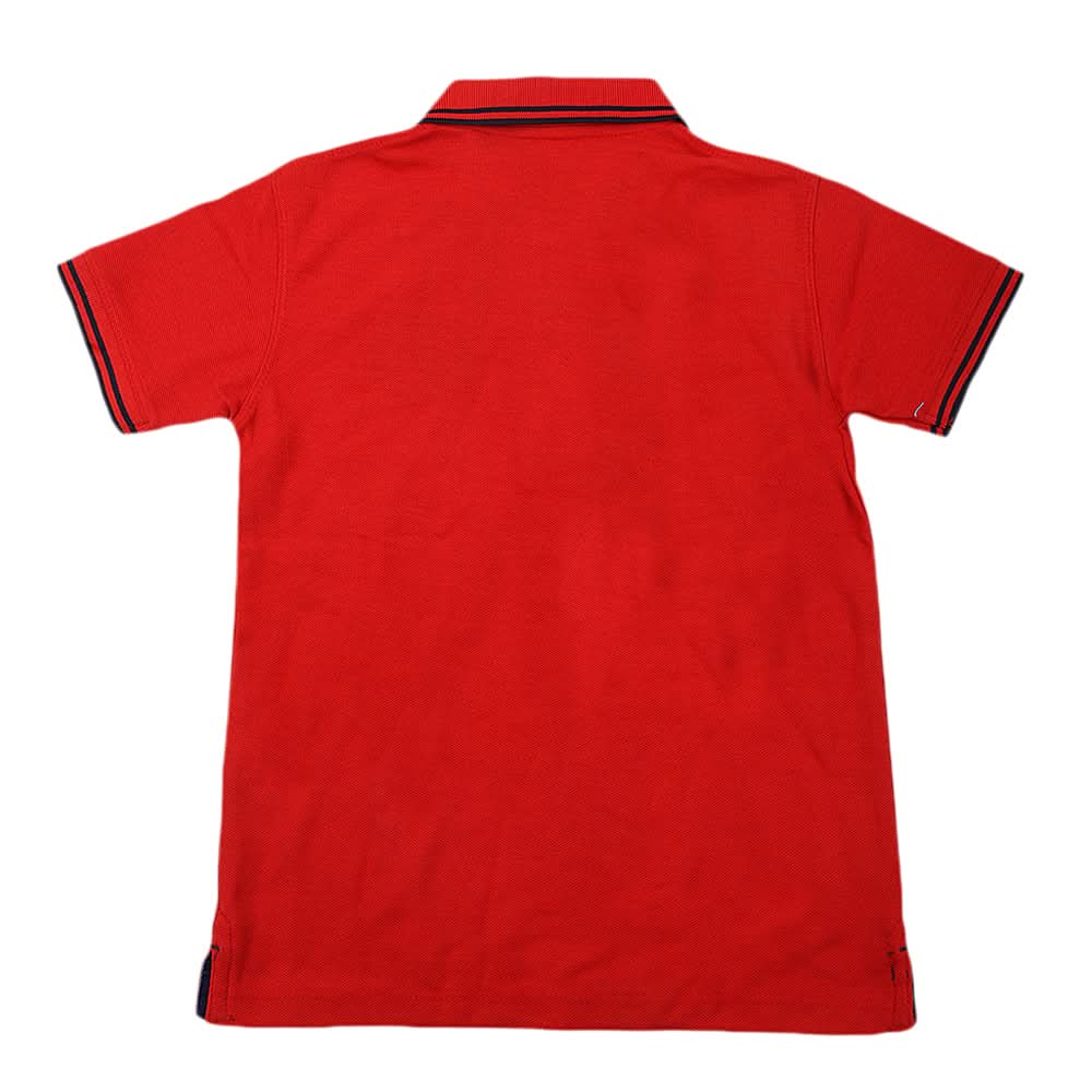 Boys Half Sleeves Polo T-Shirt - Red, Kids, Boys T-Shirts, Chase Value, Chase Value