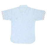 Boys Half Sleeves Casual Shirt - Blue, Kids, Boys Shirts, Chase Value, Chase Value