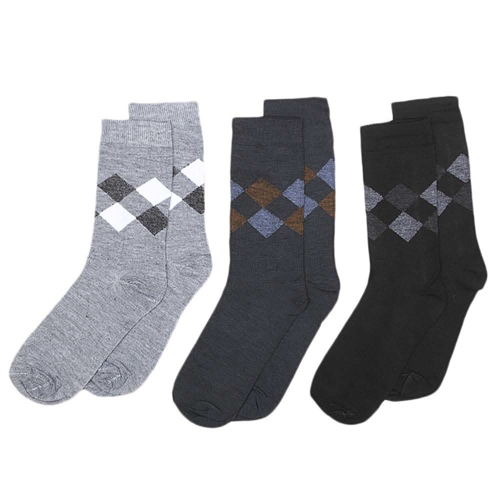 Men's Socks Pack Of 3 - Multi, Men, Mens Socks, Chase Value, Chase Value