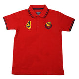 Boys Half Sleeves Polo T-Shirt - Red, Kids, Boys T-Shirts, Chase Value, Chase Value