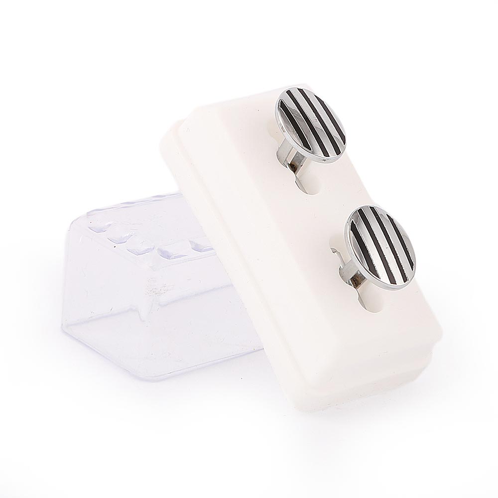 Men's Cufflinks - Black, Men, Cufflinks, Chase Value, Chase Value