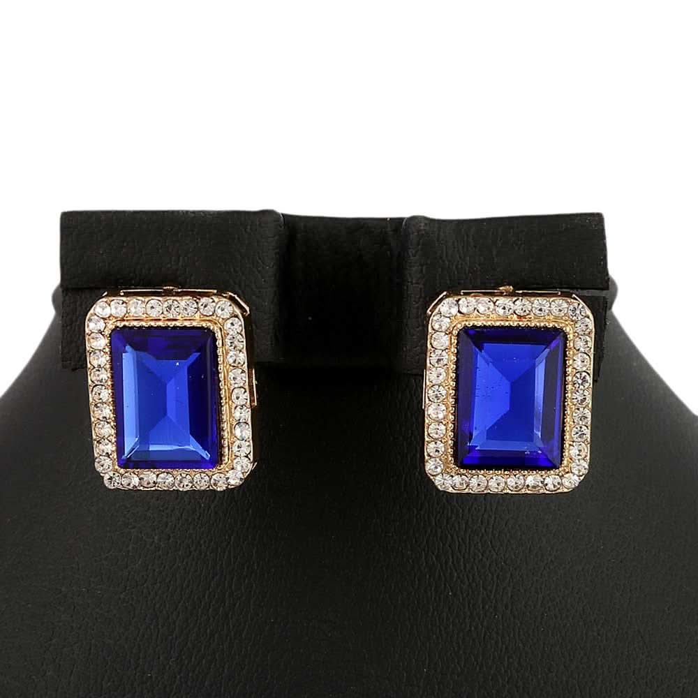 Women's Fancy Ear Tops - Blue, Jewellery, Chase Value, Chase Value