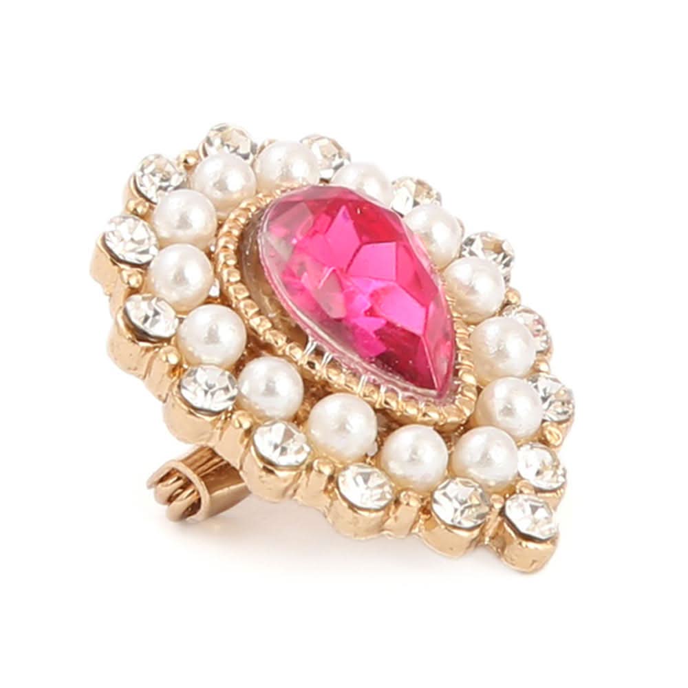 Women's Scarf Brooch - Golden, Women, Scarf Pins & Brooches, Chase Value, Chase Value