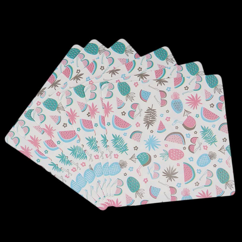 Dining Table Mat 6 Pcs - Multi, Home & Lifestyle, Mats, Chase Value, Chase Value