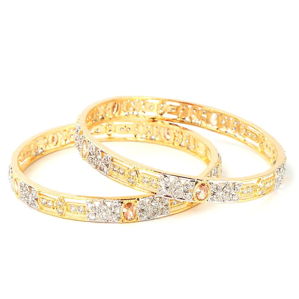 Women's Bangle- Golden, Women, Bangles & Bracelets, Chase Value, Chase Value