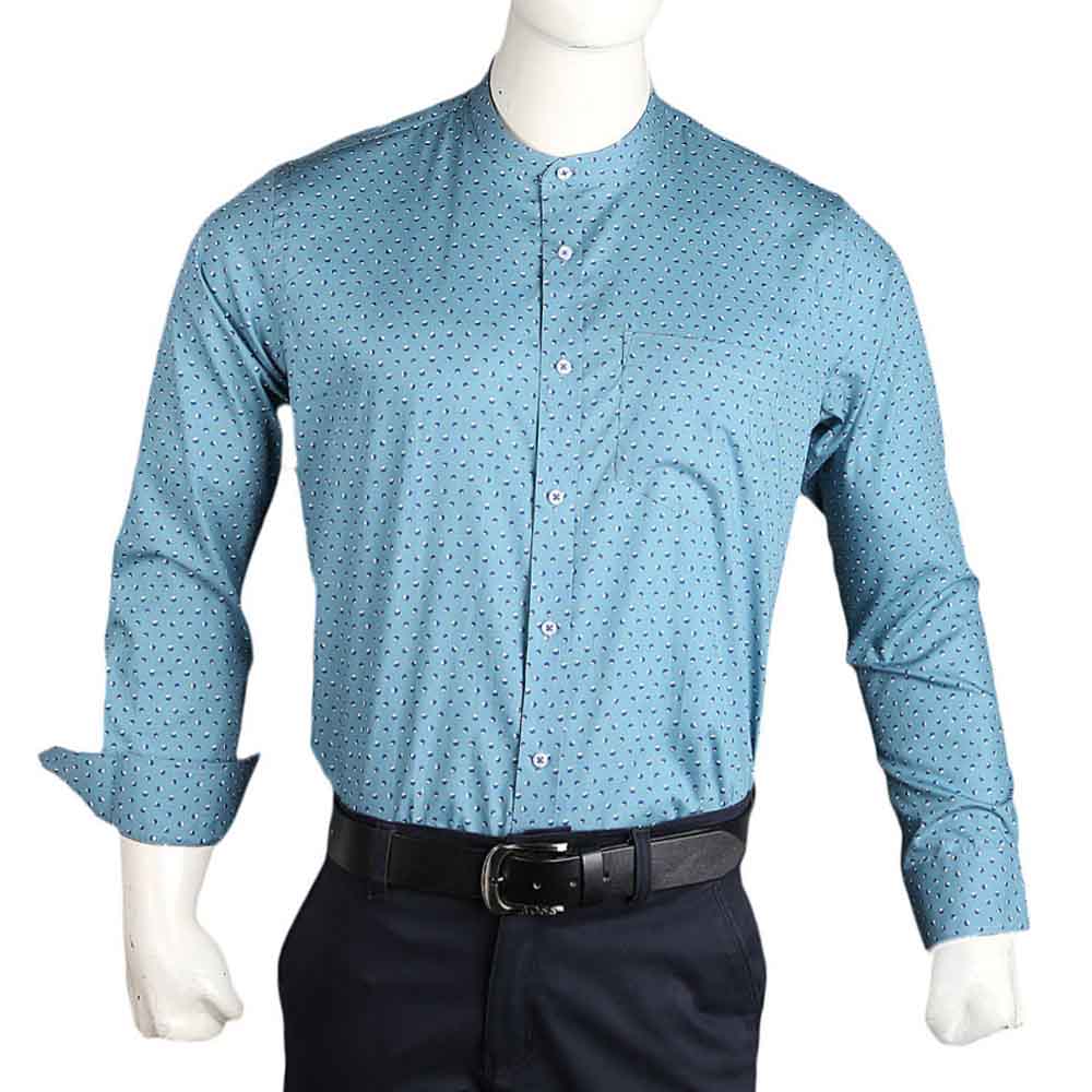 Men's Business Casual Shirt - Steel Green, Men, Shirts, Chase Value, Chase Value