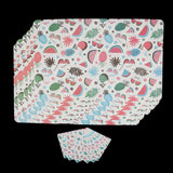 Dining Table Mat 6 Pcs - Multi, Home & Lifestyle, Mats, Chase Value, Chase Value