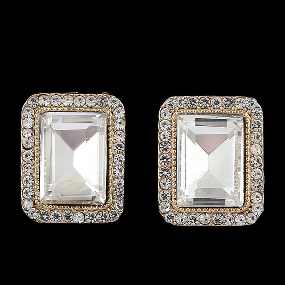Women's Fancy Ear Tops - White, Women, Earrings & Tops, Chase Value, Chase Value