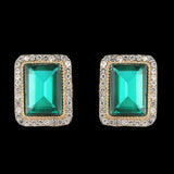 Women's Fancy Ear Tops - Green, Women, Earrings & Tops, Chase Value, Chase Value