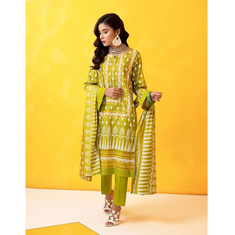 Erum Misha Printed Lawn 3 Pcs Unstitched Suit - 1, Women, 3Pcs Shalwar Suit, Erum Misha, Chase Value