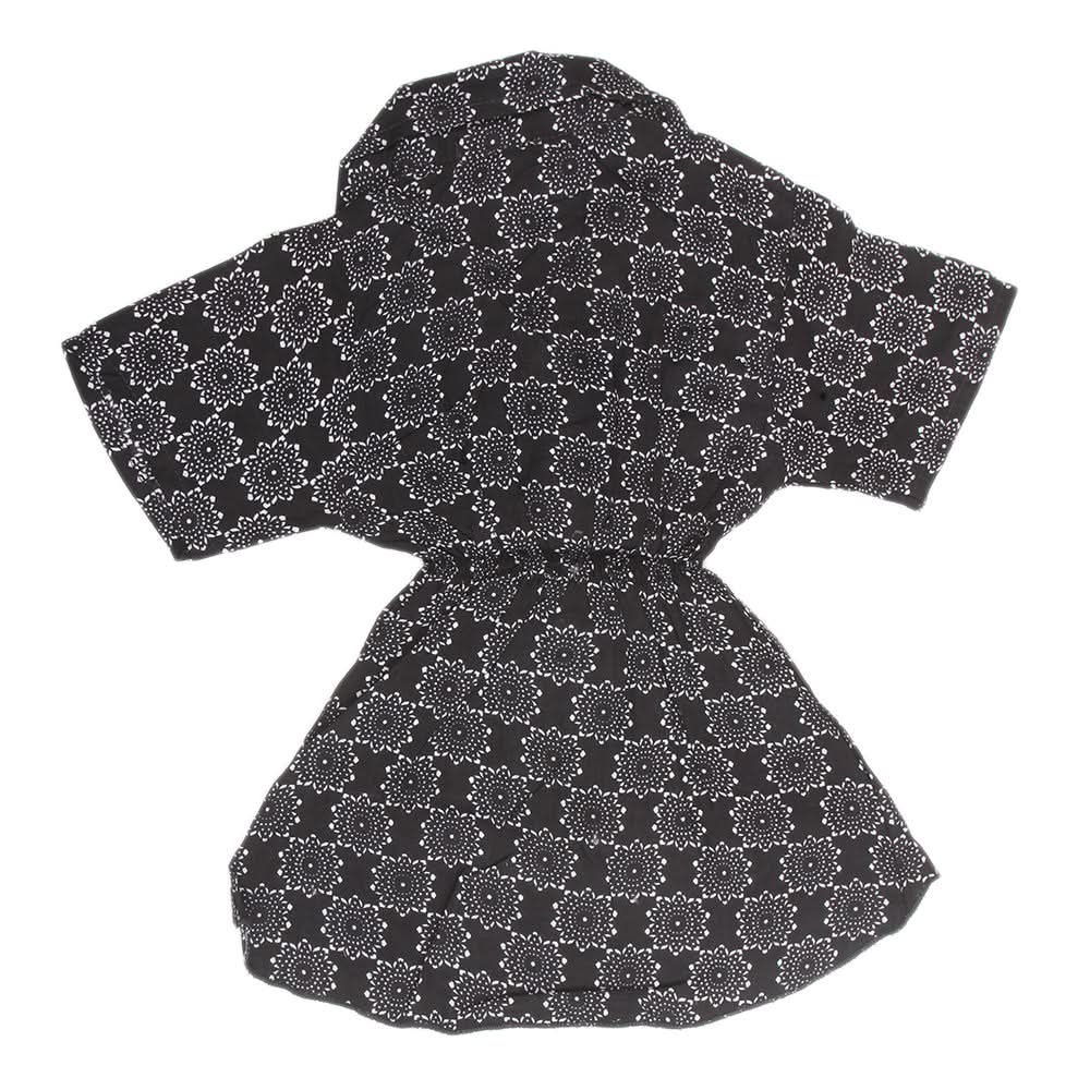Girls Woven Half Sleeves Top - Black, Kids, Tops, Chase Value, Chase Value
