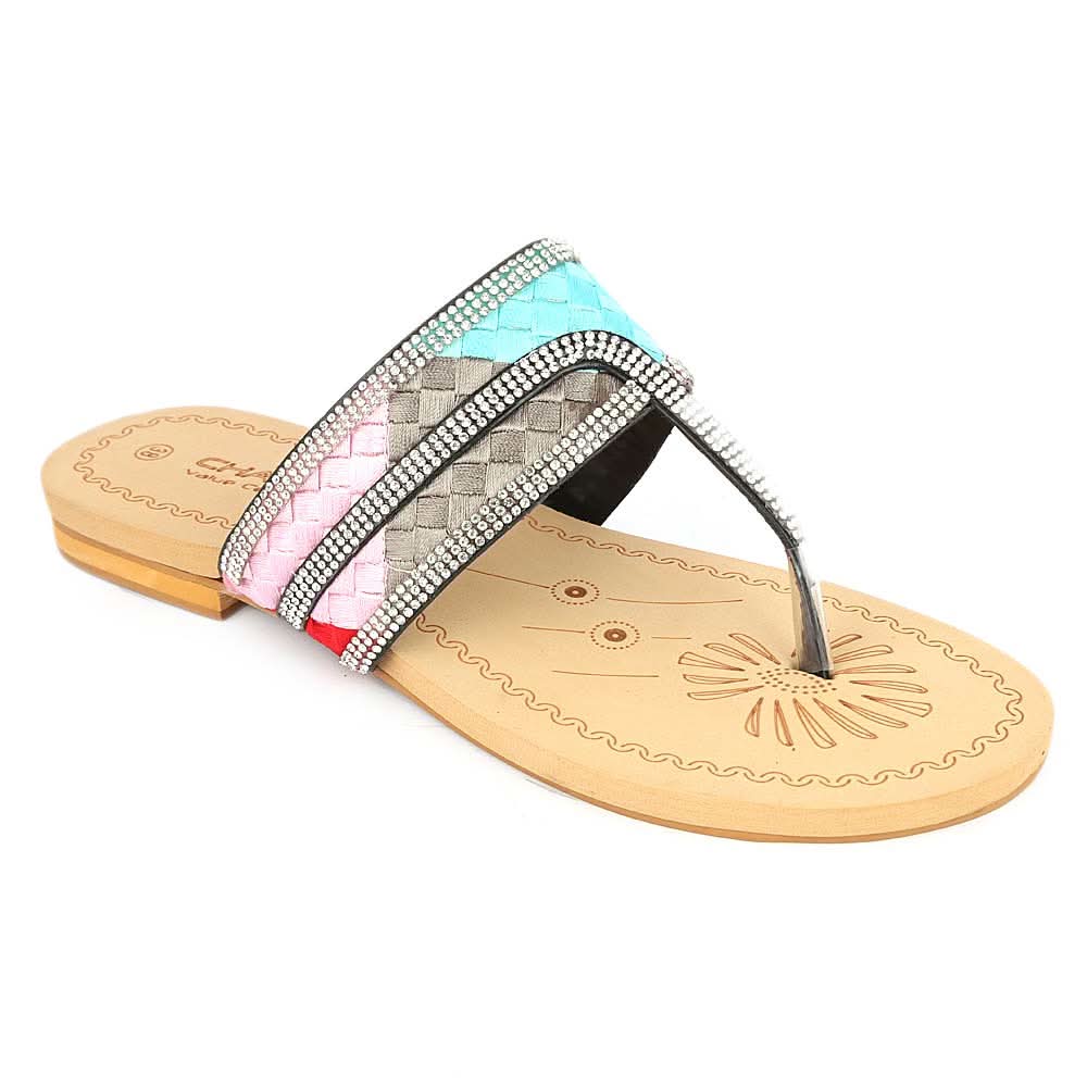 Women's Slipper (F118) - Black, Women, Slippers, Chase Value, Chase Value