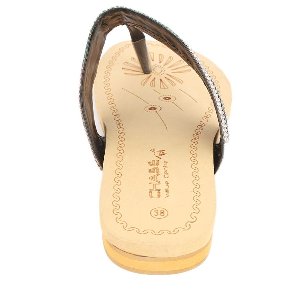 Women's Slipper (F118) - Black, Women, Slippers, Chase Value, Chase Value