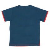 Boys Half Sleeves T-Shirt - Steel Blue, Kids, Boys T-Shirts, Chase Value, Chase Value