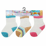 Newborn Socks Pack Of 3 - FF, Newborn Caps, Shoes & Socks, Chase Value, Chase Value