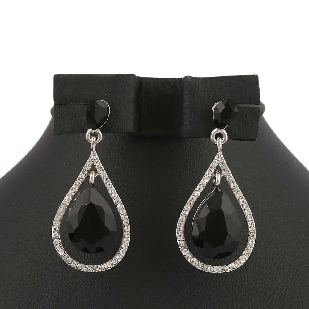 Women's Fancy Earrings - Black, Women, Earrings & Tops, Chase Value, Chase Value