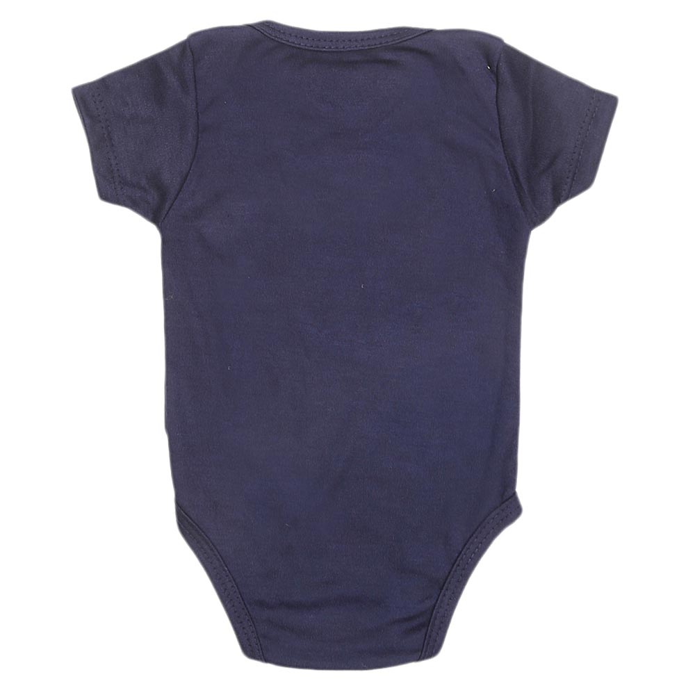 Newborn Girls Romper - Dark Blue - test-store-for-chase-value