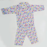 Boys Full Sleeves Night Suit - Purple, Kids, Boys Sets And Suits, Chase Value, Chase Value