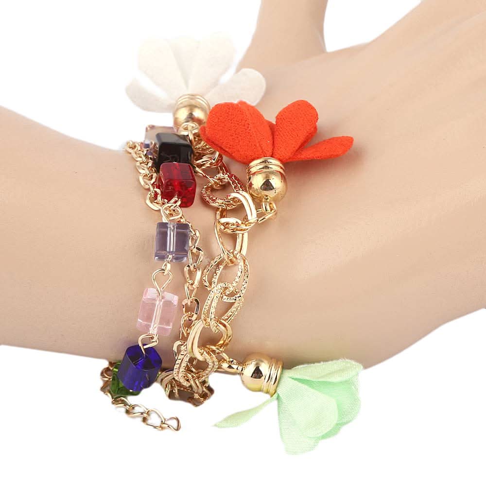 Women's Fancy Bracelet - Golden - test-store-for-chase-value