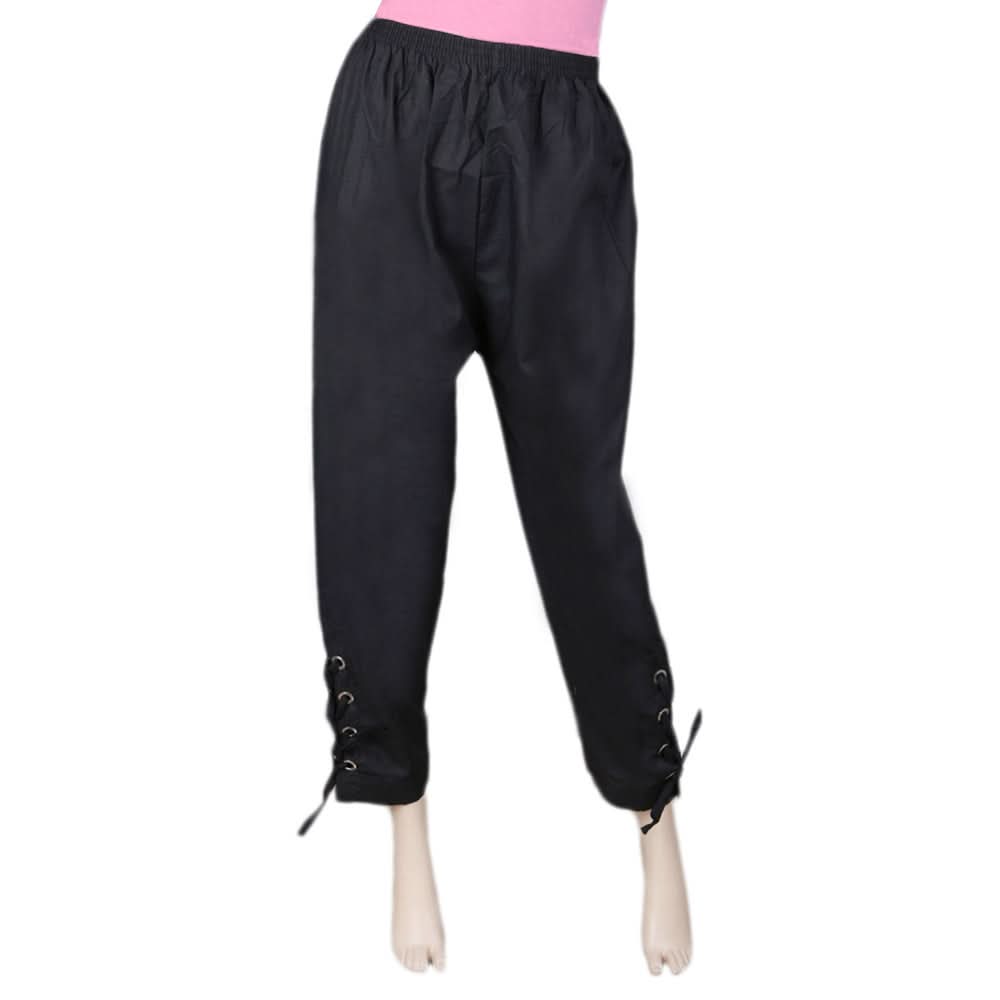 Women's Woven Trouser - Black, Women, Pants & Tights, Chase Value, Chase Value