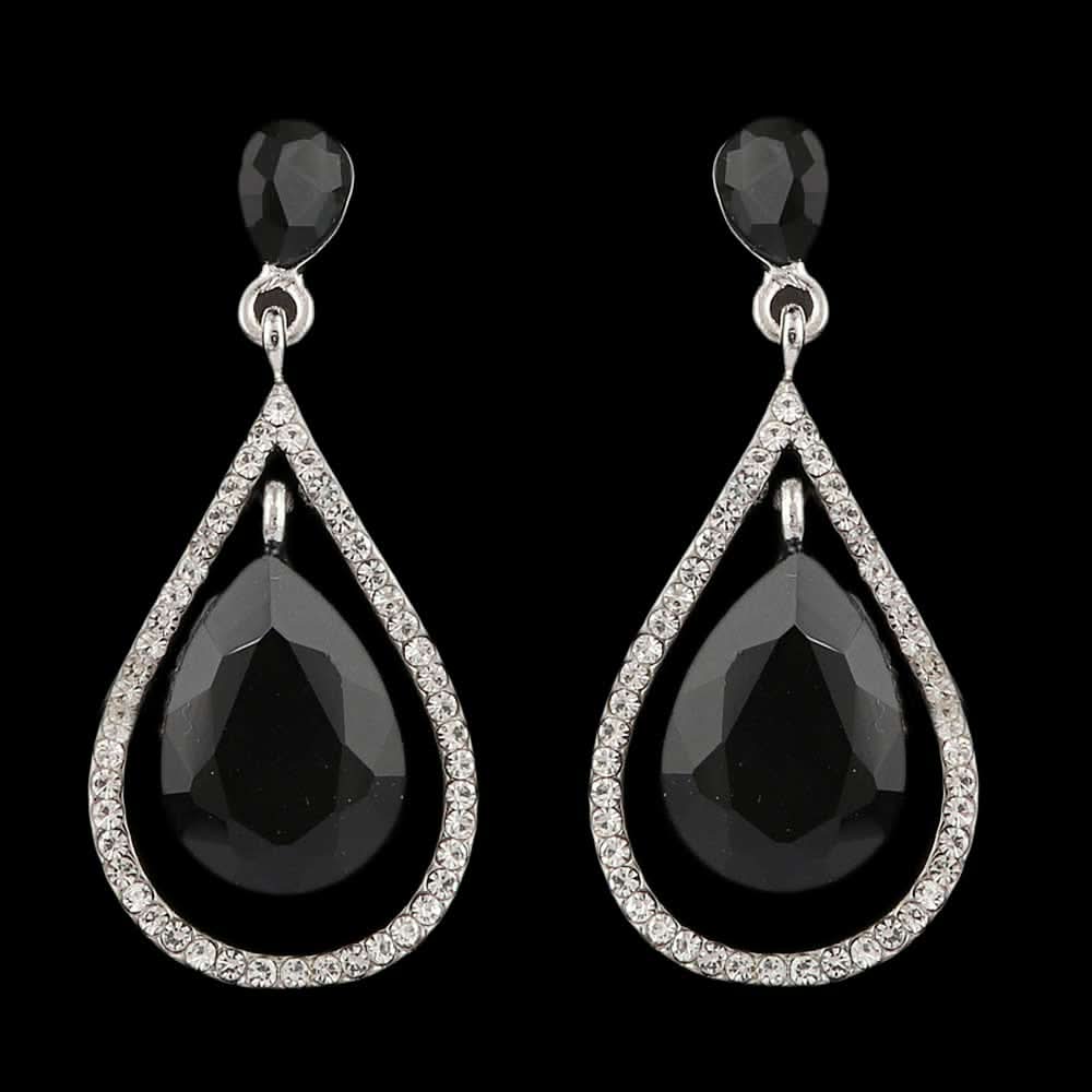Women's Fancy Earrings - Black, Women, Earrings & Tops, Chase Value, Chase Value