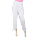 Women's Woven Trouser - White, Women, Pants & Tights, Chase Value, Chase Value