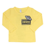 Boys Full Sleeves T-Shirt - Yellow, Kids, Boys T-Shirts, Chase Value, Chase Value