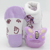 Newborn Booties (RA181) - Purple, Kids, NB Shoes And Socks, Chase Value, Chase Value
