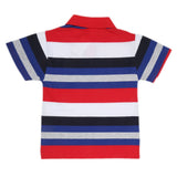 Boys Yarn Dyed T-Shirt - Red, Kids, Boys T-Shirts, Chase Value, Chase Value
