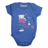 Newborn Girls Romper - Blue - test-store-for-chase-value