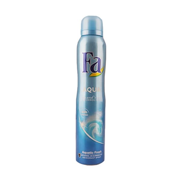 Fa Deodorant Spray Aquatic Fresh 200ml, Beauty & Personal Care, Men Body Spray And Mist, Chase Value, Chase Value