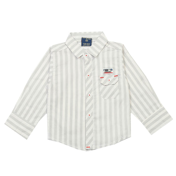 Boys Full Sleeves Casual Shirt - Fawn, Boys Shirts, Chase Value, Chase Value