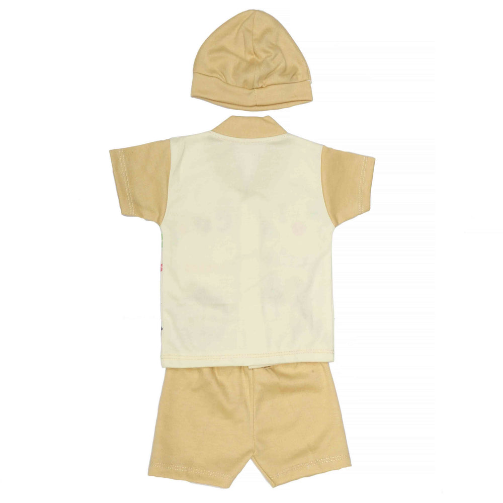 Newborn Boys Suits 3Pcs -Fawn, Kids, NB Boys Sets And Suits, Chase Value, Chase Value